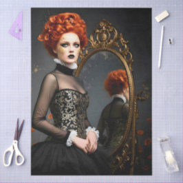 Decoupage Poetic Gothic Motifs Seidenpapier