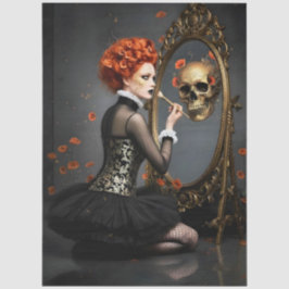 Decoupage Poetic Gothic Motifs Seidenpapier
