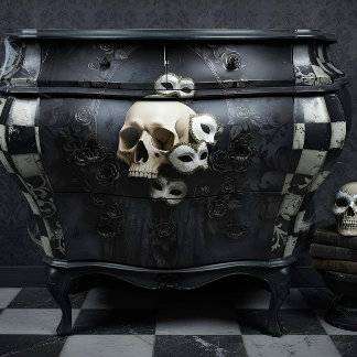 Decoupage Poetic Gothic Motifs  Seidenpapier