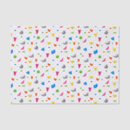 Decoupage Rock Wall Climb Party Seidenpapier