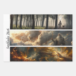 Decoupage Spiritual Journey 26x6 Handsaws  Geschenkpapier Set