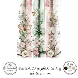 Decoupage St. Patrick's Day Pastel Panels Seidenpapier