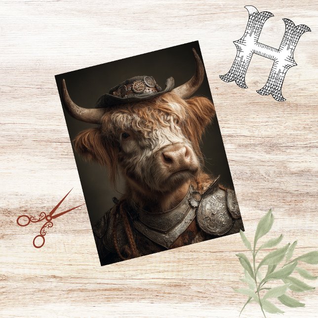Decoupage Steampunk Highland Diesel Punk Maschinen Seidenpapier (Von Creator hochgeladen)
