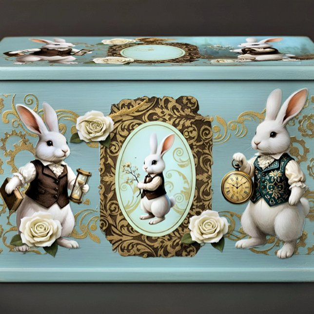 Decoupage Storybook Bunny Seidenpapier (Von Creator hochgeladen)