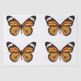 DECOUPAGE TISSUPAPIER : MONARCH-BUTTERFLY SEIDENPAPIER