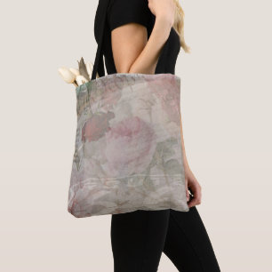 Decoupage USA Floral Collage Tasche