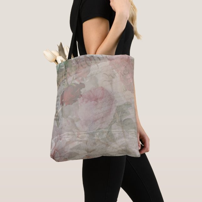 Decoupage USA Floral Collage Tasche (Von Nahem)