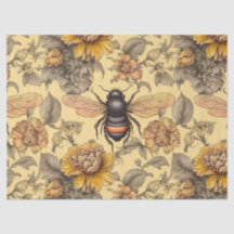Decoupage, Viktorianische Biene, elegante Bienen &