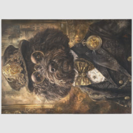 Decoupage Whimsical Royal Pumi Dog Seidenpapier