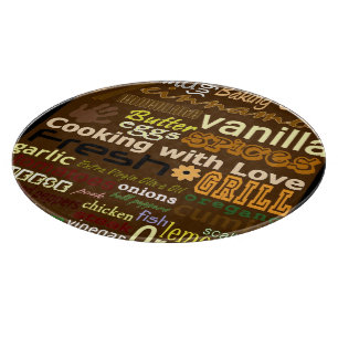 Découper Cuisine Avec Amour - Planche À Coupe En Verre