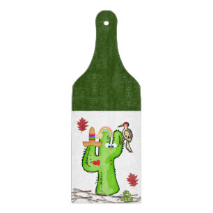 Découper Planche à verre Cactus d'oiseaux