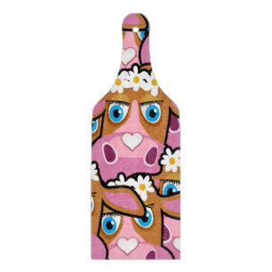 Découper Vache de la planche à verre