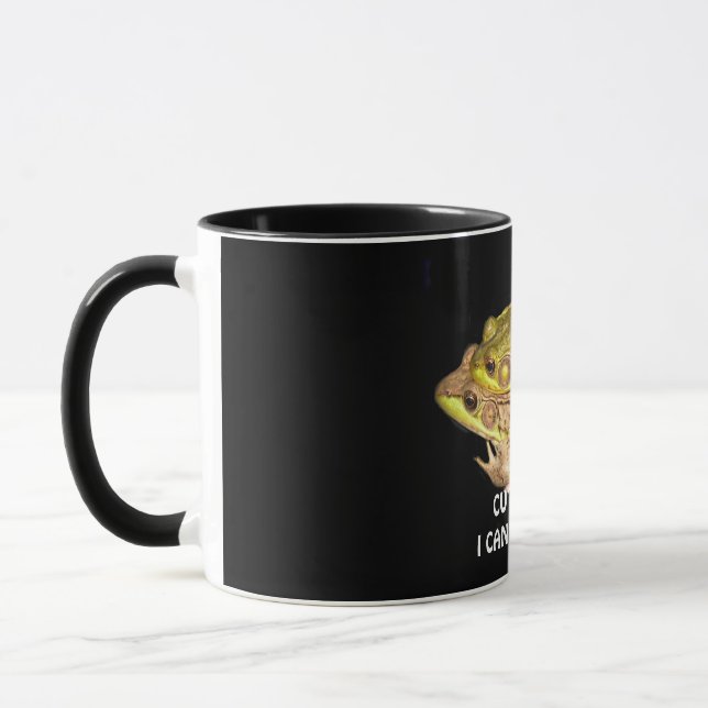 Découpez-le ! Je ne peux pas respirer la tasse de (Gauche)