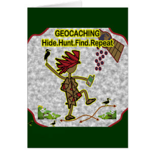 Découverte de chasse à peau de Geocachnig