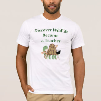 Découvrez le T-shirt de professeur de faune