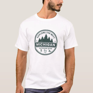 Découvrez Le T-Shirt Mitt, Michigan Mens
