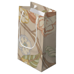 Decrative Organza-Chintz-Blumenmuster Kleine Geschenktüte