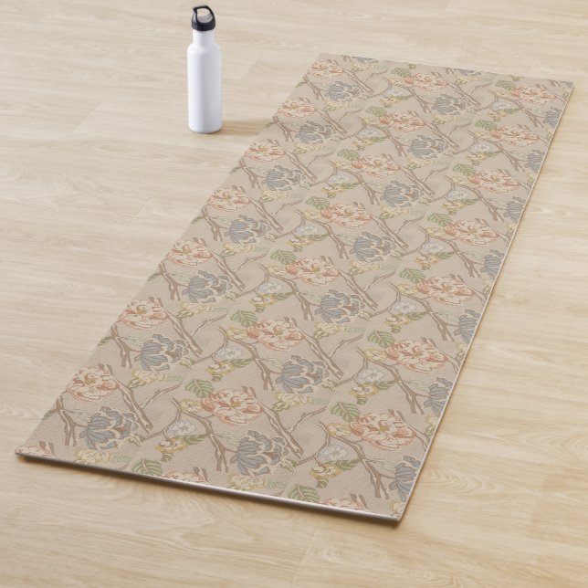 Decrative Organza-Chintz-Blumenmuster Yogamatte (Beispiel)