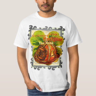 Dedicated Irish Firefighter T - Shirt