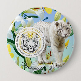 Dedication Brave Butterfly Projekt personalisieren Button