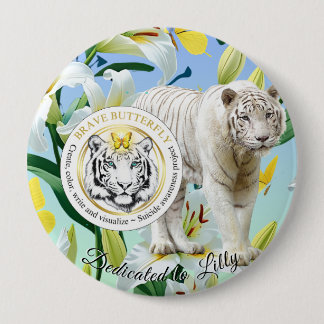 Dedication Brave Butterfly Projekt personalisieren Button