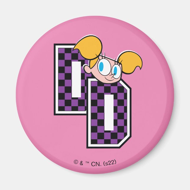 Dee Dee Athletic Letters Graphic Magnet (Vorne)