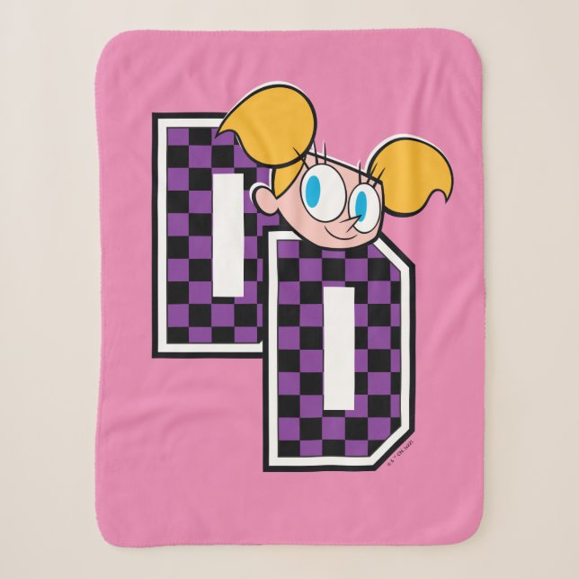 Dee Dee Athletic Letters Graphic Sherpadecke (Vorderseite)