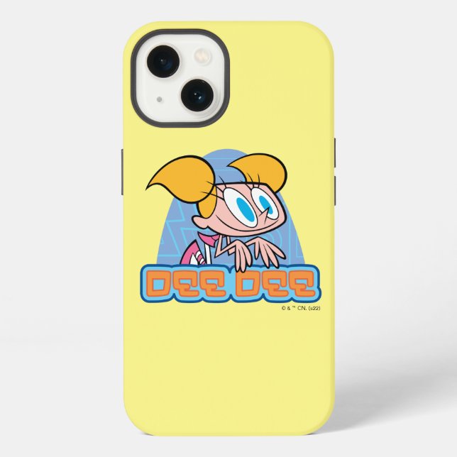Dee Dee Charakter Name Grafik iPhone Hülle (Rückseite)