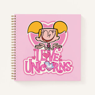 Dee Dee - I Liebe Unicorns Notizbuch
