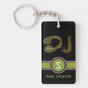 dee jay initial monogram