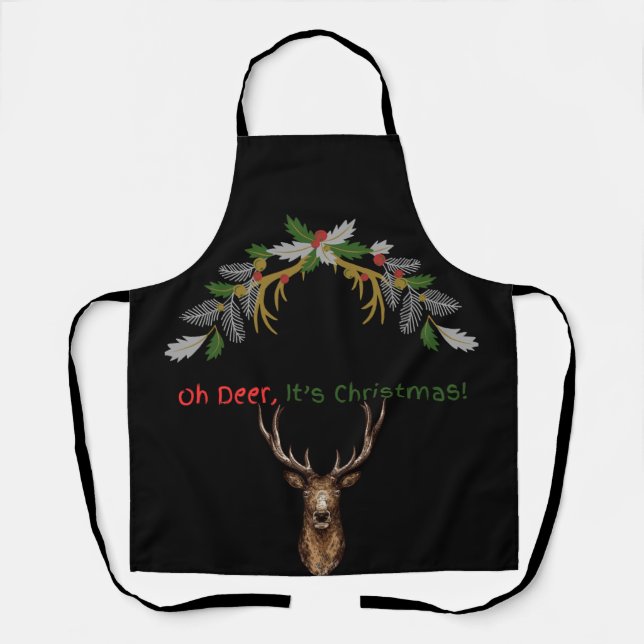 Dee Themed Christmas Schürze (Vorderseite)