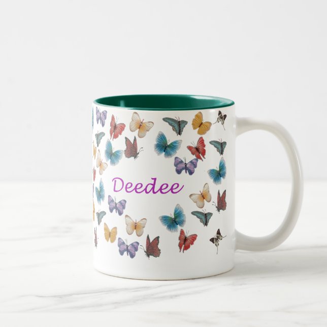 Deedee Zweifarbige Tasse (Rechts)