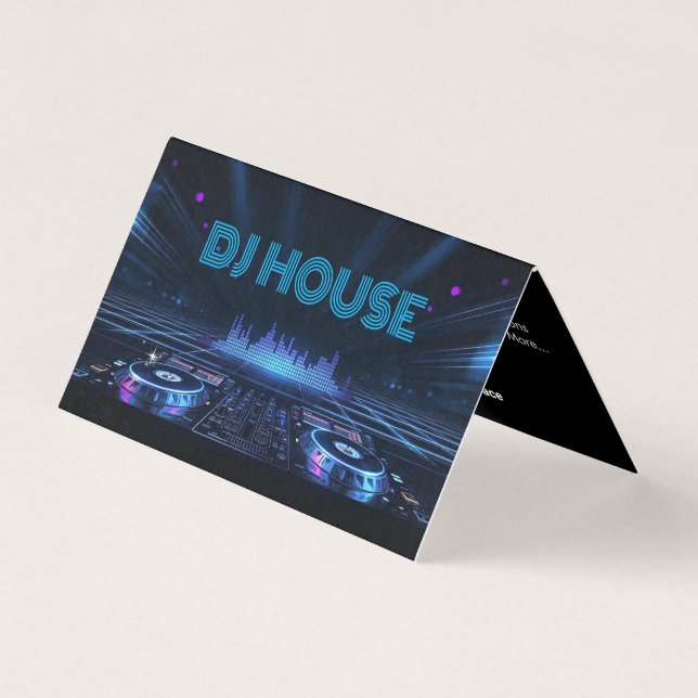 Deejay-DJs mischen Musik modernes Musikereignis (Vorderseite)