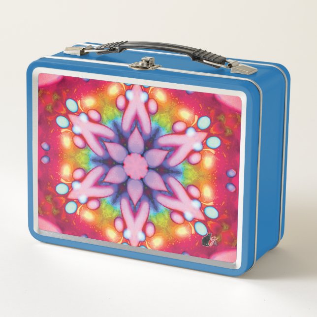 Deelish Kaleidoscope Metal Lunchbox (Vorderseite)