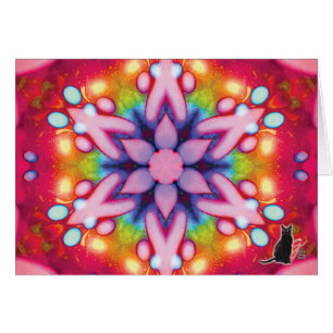 Deelish Kaleidoskop-Gruß-Karte