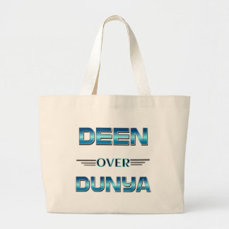 Deen Over Dunya Shirt. Jumbo Stoffbeutel