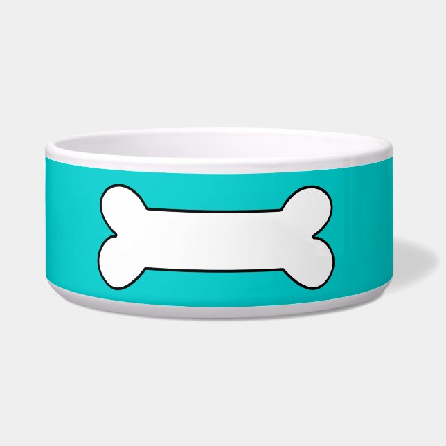 Deep Aqua Classy Color Matched Napf (Vorderseite)