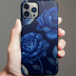 Deep Blue Blume Sea Personalisiert Phone Case