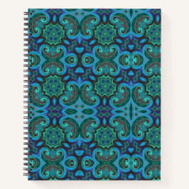 Deep Blue Flip Design Notizbuch