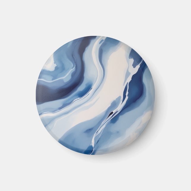 Deep Blue Marble Magnet (Vorne)