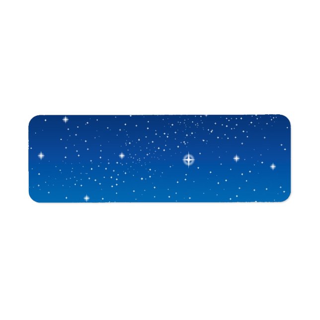 Deep Blue Starry Night Sky (Vorne)