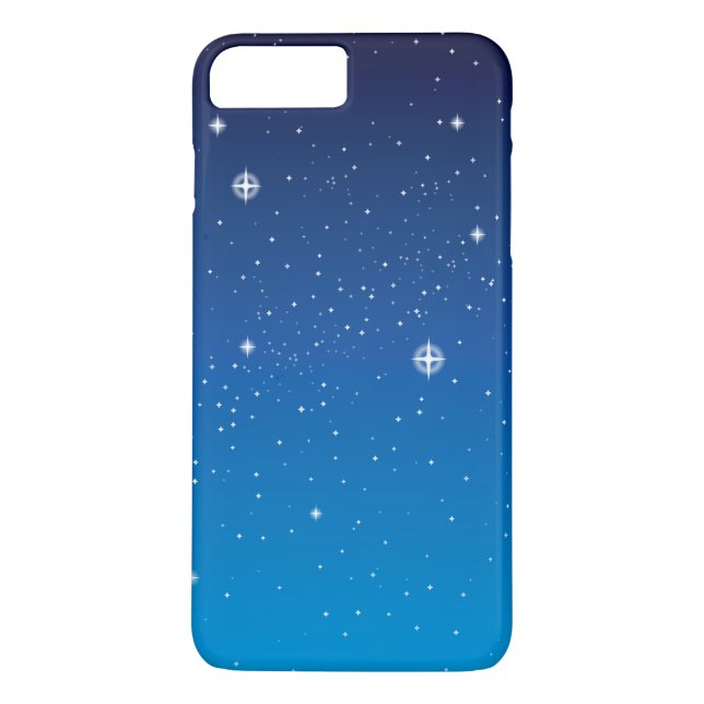Deep Blue Starry Night Sky Case-Mate iPhone Hülle (Rückseite)