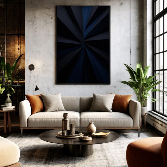 Deep Blue Vortex Poster (Von Creator hochgeladen)