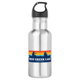 Deep Creek Lake Maryland Canoe Edelstahlflasche