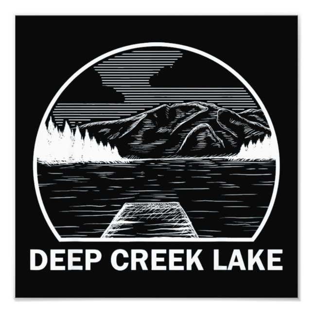 DEEP CREEK LAKE MARYLAND FOTODRUCK (Vorne)
