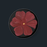 Deep Crimson Moody Bloom Glossy Dark Botanical Flo Magnet<br><div class="desc">Embrace the drama of nature with this deep crimson bloom. This striking digital illustration features a bold red flower with a high-gloss, almost porcelain finish, set against a deep, moody background. Perfect for lovers of dark botanical art, gothic garden aesthetics, and moody floral decor. This piece captures a sense of...</div>