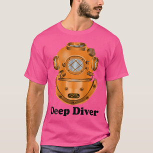 Deep Diver Mark V Deep Sea Kommerziell Diving Helm T-Shirt
