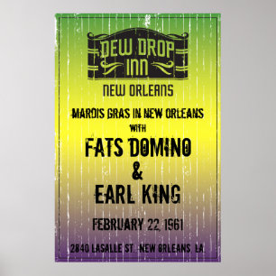 Deep Drop In New Orleans Show Poster