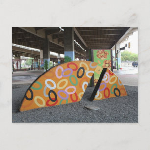 Deep Ellum Graffiti Artwork # 48 Postkarte