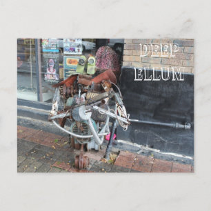 Deep Ellum Robot Postkarte